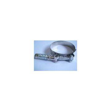 1.0mm Band Thickness T Bolt Hose Clamps 44 - 51mm For Sewage Treatment