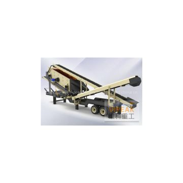 Mobile Construction Waste Crushing Plant