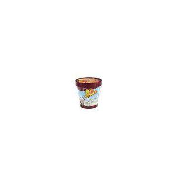 Custom Printed 32oz Pasta / Coffee Disposable Soup Cups With Paper Lids