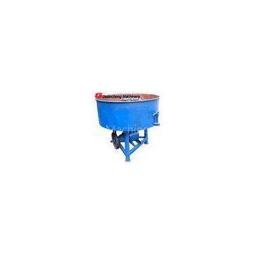 400L Concrete Pan Mixer  iron blue height 500mm  for cement mixing JW400