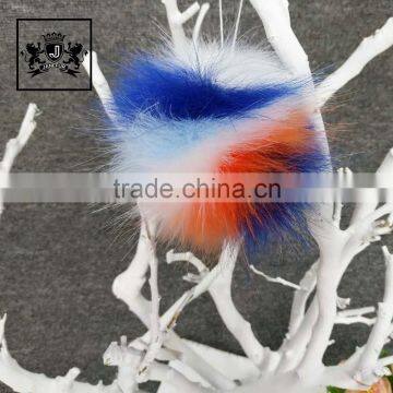 Wholesale hot selling fake fur ball fur keychain cute keychain pom pom