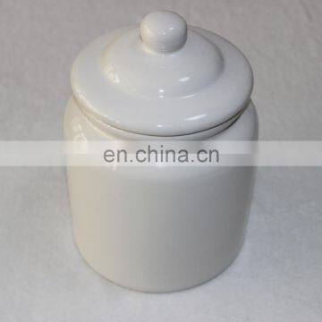 Ceramic cookie jar with sublimation coating