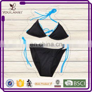 Latest Stylish Swimwear Sexy Girl Four Hook-And-Eye Bikini