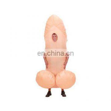 Airsuits giant inflatable willy penis fancy dress king ding costume for christmas AGM2310