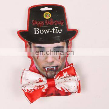 Halloween party supplies mens bow ties with blood