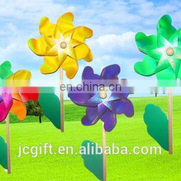 New Colorful Plastic Windmill Toys Customer LOGO Windmll Toys photo-5
