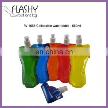 Promotional 550ml Foldable Water Bottle Collapsible Water Bottle 550ml