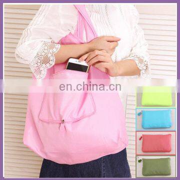 Wholesale customized tote bag folding shopping bag suppermarket shopping bag portable 2017