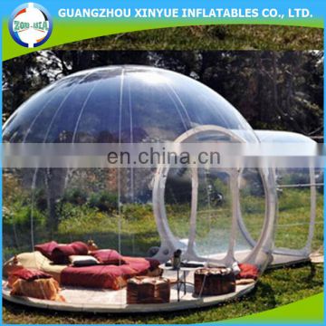 Hot sale inflatable pvc clear igloo inflatable kit survival