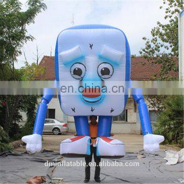 Attractive Inflatable Ice cream costumes puppet for park decoration