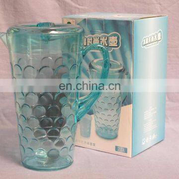 elegant summer plastic pitcher with lid