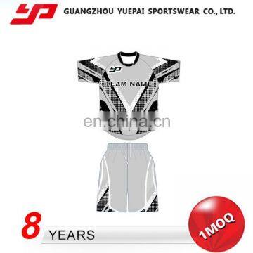 Hot Quality Breathable Latest Style Purple Soccer Jersey