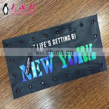 Print Fabric Applique Patch With Tassel photo-5