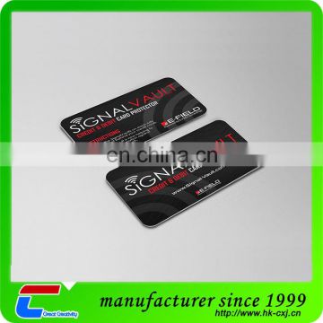 Anti-theft High security 13.56mhz Rfid Blocking Card for card protector