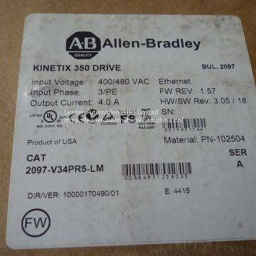 2097-V34PR5-LM, 2097-V34PR6-LM, 2097-V33PR1-LM, 2097-V34PR6, 2097-V32PR0, Allen Bradley Servo Drive, Inverter Softstart