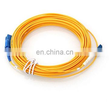 FTTH Drop Fiber Optic Cable  Outdoor Fiber Patch Cord With SC LC FC ST Connector