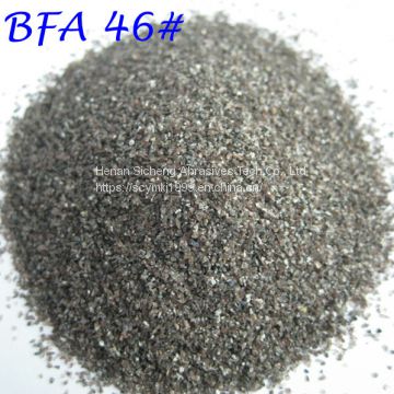 95%Al2O3 46# 60# 80#Fused alimuna for blasting sand Brown fused alumina