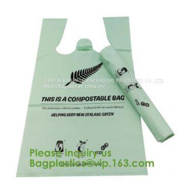 Eco friendly Compostable Waste Bags 100% Biodegradable Garbage Bags Made From Cornstarch,Biodegradable bags Garbage Bags