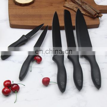 Non stick kitchen knife set