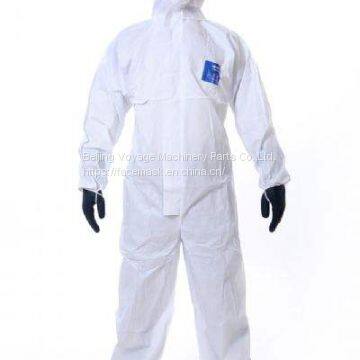 Cleanroom Garments Disposable Non Woven Microporous Film Laminates Coverall