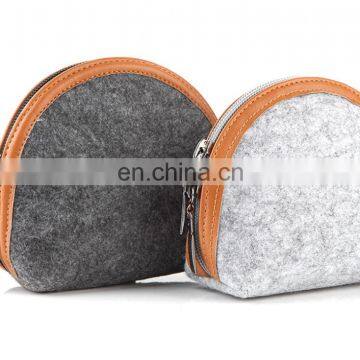 Hot Selling Fashion Felt Women Wallets Latest for Coin photo-2