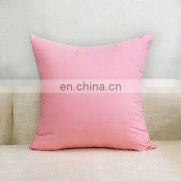 Home Deco Pillow Cushion Covers 100% Cotton Solid Plain White Cushion Covers Cotton photo-4