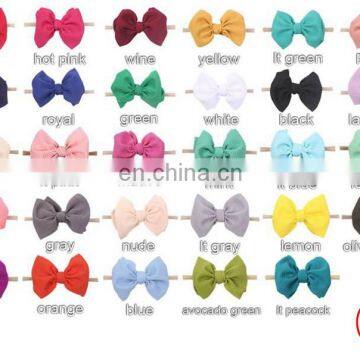 Diy Headbands Kids Girl Bowknot Hairband Baby Girl Headbands and Bows Nylon 6Series for Choose photo-7