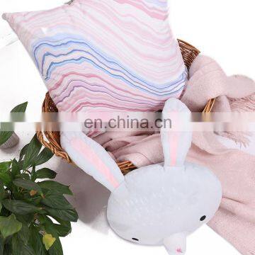 Luxury Home Indoor Soft Silky Satin Geometric Marble Texture Square Decorative Throw Pillow Cases Cushion Cover photo-6