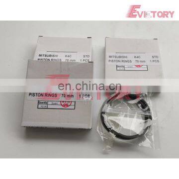 For MITSUBISHI engine parts K3B PISTON RING SET