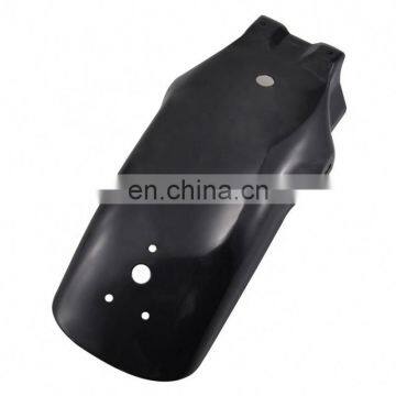 Cafe Racer Black Solid Metal Rear Fender motorcycle Mudguard Guard universal