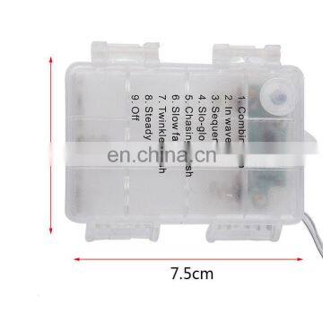 10M Waterproof Remote Control Fairy Lights Battery Operated 8 Mode Timer Copper Wire String Light photo-3