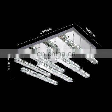 Pop Design Arabian LED Ceiling Lamp Crystal Fancy Chandelier Lighting From Guzhen Supplier