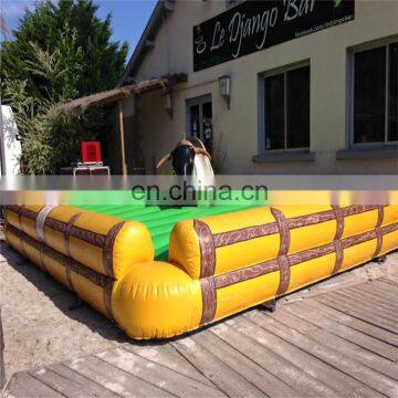 Hot Sale Inflatable Pulling Rodeo Bull Riding Games for Sale Children Interactive Sport Game photo-2