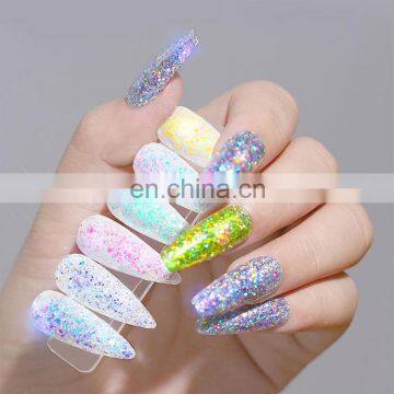 Wholesale High Quality Imported Mirror Glitter Powder For Acrylic Nail Chrome Pigment Nail Art Decoration