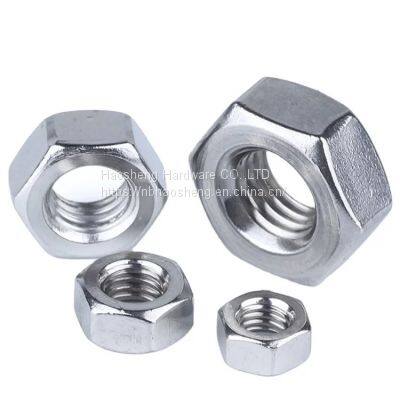 DIN934 zinc plated