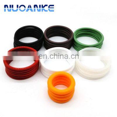 Color Food Grade Silicone O Ring Seal VMQ Rubber Oring Heat Resistance O-Ring For sale