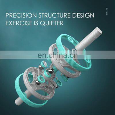 Woman AB Wheel Roller Fitness Set Equipment 14 Ways Assemble Roller Wheel Exercise Equipment for Abdominal Workout photo-4