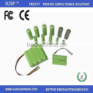 2014 5A/4A/AAA/AA/ASC/C/D nickel mteal hydyride 7.2v 1000mah ni-mh battery