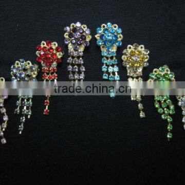 CB070 hot sale beautiful brooches Chain muslim scarf pins