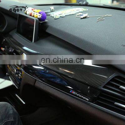 Carbon Fiber Dashboard Interior Accessories for Bmw X5 F15 With Shift Knob Trim photo-5