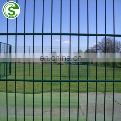 868 Welded Metal Fence /656 Mesh Panel Fencing double wire mesh