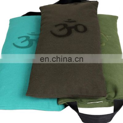 cotton twill Indian made private label custom color option sand bag