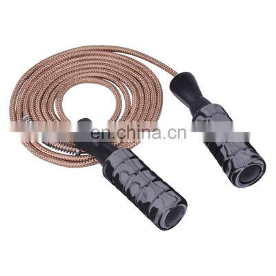 Nylon Skipping Jump Rope Fitness Home Gym Workout Equipment For MMA Boxing Jumprope Training Adjustable Rope Skip for Kids photo-3