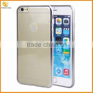 china supplier for iphone 6 plus plating tpu cover case