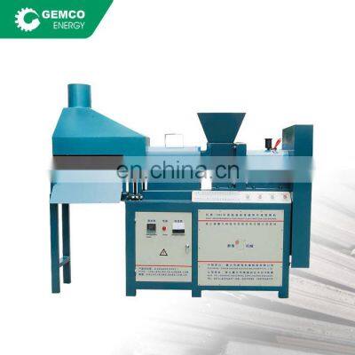 double roller wood briquette making machine