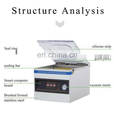 Automatic Industrial Table Top Vacuum Packer Food Foodsaver Vaccum Sealing Machine photo-4