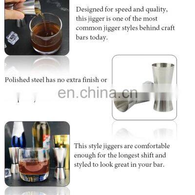Favourable Wholesale Price Sustainable Pourer Bar Japanese Size Vodka Jigger Stainless photo-5