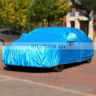 Wholesaler Car Sunshade Cover Four Season Universal Outdoor Car Cover Snow Ice Hail Waterproof Dustproof Sun Shade UV Car Cover