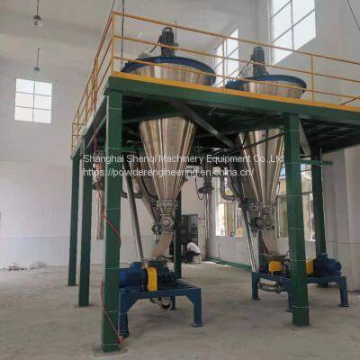 Industrial Horizontal  Powder Mixer Powder Mixing Machine Powder Blender