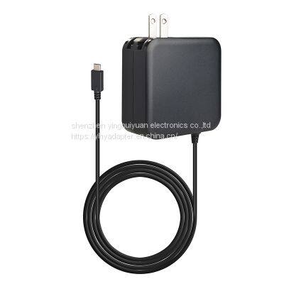 wall laptop usb c pd charger 65w